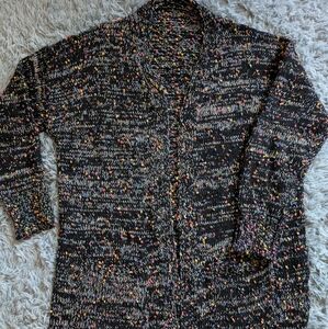 Multicolor popcorn cardigan size XXL